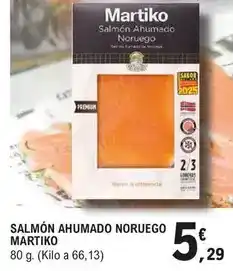E.Leclerc Martiko - salmon ahumado noruego oferta
