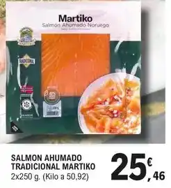 E.Leclerc Martiko - salmon ahumado tradicional oferta