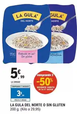 E.Leclerc La gula del norte - sin gluten oferta