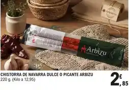 E.Leclerc Arbizu - chistorra de navarra dulce oferta