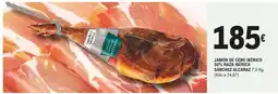 E.Leclerc Jamón de cebo ibérico 50% raza ibérica oferta