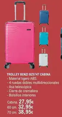 E.Leclerc Benzi - trolley bz5747 cabina oferta