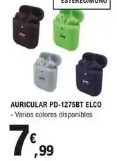E.Leclerc Elco - auricular pd-1275bt oferta