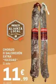 E.Leclerc Iglesias - chorizo extra oferta