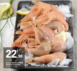 E.Leclerc Gamba fresca plancha oferta