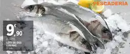 E.Leclerc Lôte de dos lubinas oferta