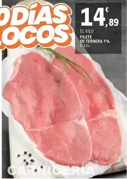 E.Leclerc Filete de ternera oferta