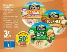 E.Leclerc Florette - ensaladas completa oferta