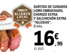 E.Leclerc Iglesias - surtido de curados lomo embuchado oferta