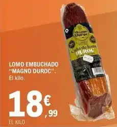 E.Leclerc Magno duroc - lomo embuchado oferta
