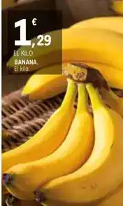 E.Leclerc Banana oferta