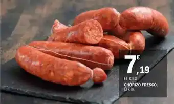 E.Leclerc Chorizo fresco oferta