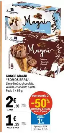 E.Leclerc Somosierra - conos magni oferta