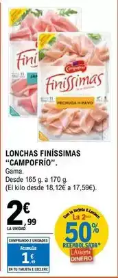 E.Leclerc Campofrío - lonchas finissimas oferta