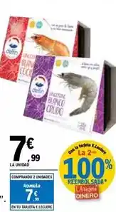 E.Leclerc Delfín - langostino blanco crudo oferta