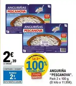 E.Leclerc Pescanova - angurina oferta