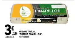 E.Leclerc Granja pinarillos - huevos talla l oferta