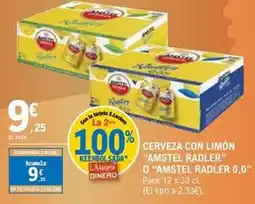 E.Leclerc Amstel radler - cerveza con limon oferta