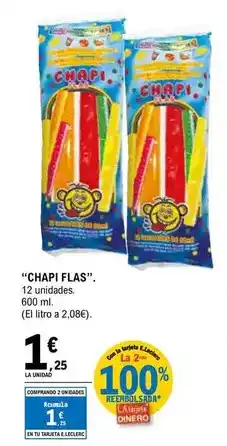 E.Leclerc Chapi flas - helado oferta