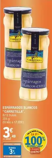 E.Leclerc Carretilla - esparragos blancos oferta