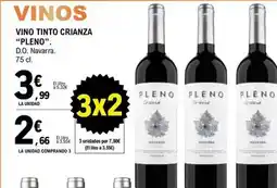 E.Leclerc Bodegas agronavarras - vino tinto crianza pleno oferta