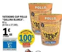 E.Leclerc Gallina blanca - yatekomo cup pollo oferta