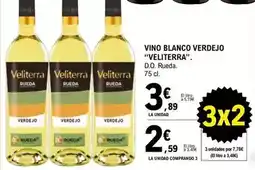 E.Leclerc Velitarra - vino blanco verdejo oferta