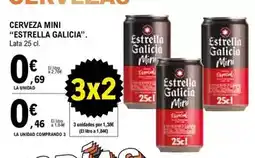 E.Leclerc Estrella galicia - cerveza mini oferta