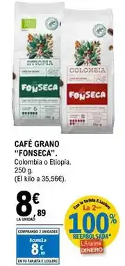 E.Leclerc Fonseca - café grano oferta