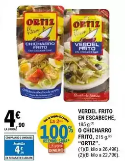 E.Leclerc Conservas ortiz - verdel frito en escabeche oferta