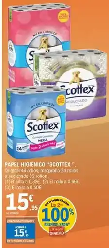 E.Leclerc Scottex - papel higiénico oferta