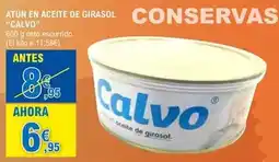 E.Leclerc Calvo - atun en aceite de girasol oferta