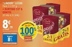 E.Leclerc Lindor - leche oferta