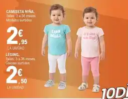 E.Leclerc Camiseta nina oferta