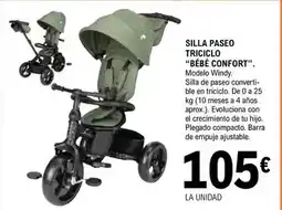 E.Leclerc Bébé-confort - silla paseo triciclo oferta
