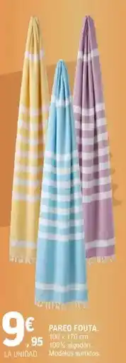E.Leclerc Pareo fouta oferta