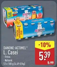 ALDI Danone - actimel l.casei oferta