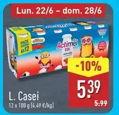 ALDI Actimel - l.casei oferta