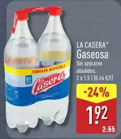 ALDI La casera - gaseosa oferta