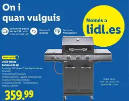 Lidl CHAR-BROIL Barbacoa de gas oferta