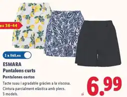 Lidl ESMARA Pantalons curts Pantalones cortos oferta