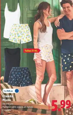 Lidl ESMARA Pijama oferta