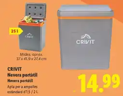 Lidl CRIVIT Nevera portàtil Nevera portátil oferta
