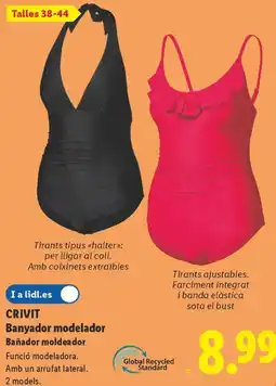 Lidl CRIVIT Banyador modelador Bañador moldeador oferta