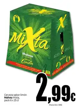 Unide Market Mahou - cerveza sabor limón mixta oferta
