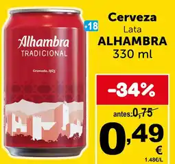 Masymas Alhambra - cerveza oferta