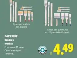 Lidl PARKSIDE Brotxes Brochas oferta