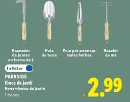 Lidl PARKSIDE Eines de jardí Herramientas de jardín oferta