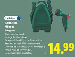 Lidl PARKSIDE Mànega Manguera oferta