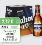 Cuevas Cash Mahou - cerveza 0,0 tostada oferta